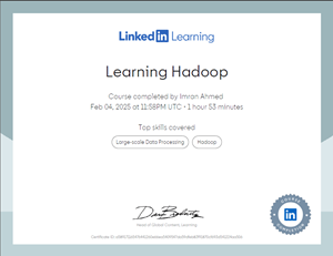 Hadoop Certificate