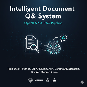 Intelligent Document Q&A System with LLMs and RAG for Enterprise Knowledge Management