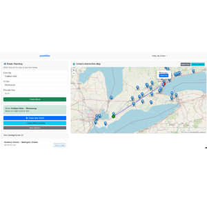 PointRide ride-sharing platform project